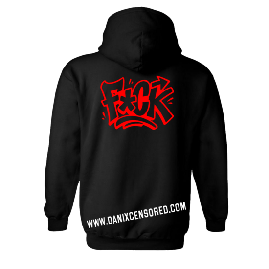 Veste à capuche Fuck Graffiti {DANIX CENSORED]